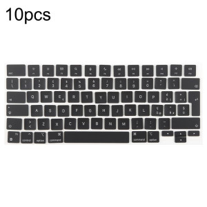 Lot de 10 touches de raccourci pour MacBook A2442, A2485, A2779, A2780, A2991, A2992, A2918, version UK, langue : Italie SH4703357-20